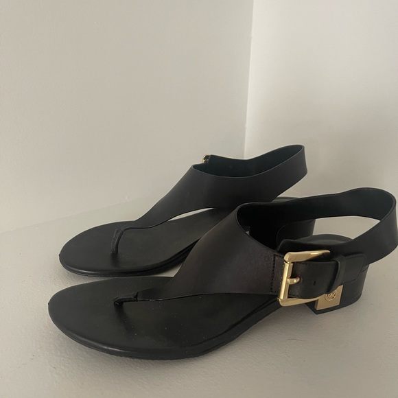 Michael Kors Leather Sandals - Picture 2 of 4